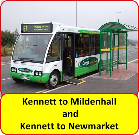 Newmarket to Mildenhall Bus